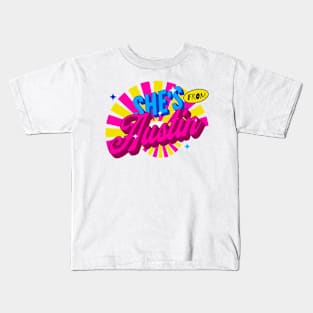 SHE'S FROM AUSTIN Kids T-Shirt